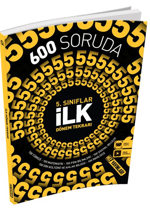 600 Soruda 5. Sınıflar İlk Dönem Tekrarı