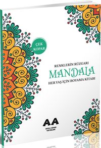 Mandala Renklerin Rüzgarı Her Yaş İçin Boyama Kitabı