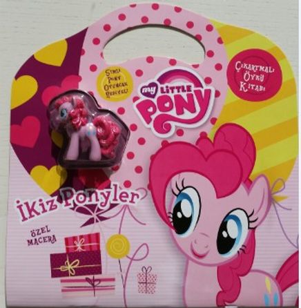 My Little Pony İkiz Ponyler Çıkartmalı Öykü Kitabı