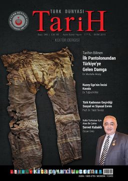 Türk Dünyası Araştırmaları Vakfı Dergisi Ekim 2015 / Sayı:346