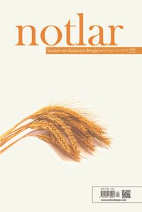 Notlar Kuram ve Düşünce Dergisi Yıl:4 Sayı:12 2020