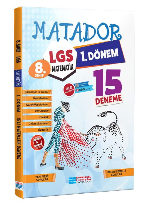 LGS 1.Dönem Matematik 15'li Deneme Video Çözümlü 