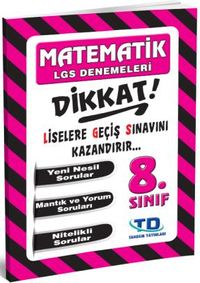 8. Sınıf Matematik LGS Denemeleri