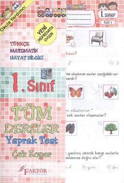 1.Sınıf Tüm Dersler Yaprak Test