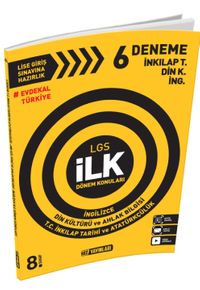 8. Sınıf LGS 6 Deneme İnkılap Tarihi - Din Kültürü - İngilizce