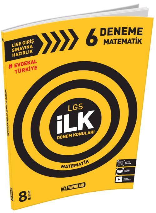 8. Sınıf LGS 6 Deneme Matematik 