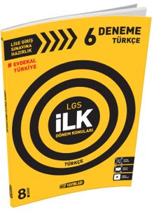 8. Sınıf LGS 6 Deneme Türkçe İlk Dönem Konuları
