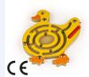 Montessori Ahşap Zeka Oyunları / w-Duck Maze