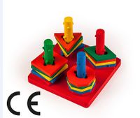 Montessori Ahşap Zeka Oyunları / w-Geometric Basic