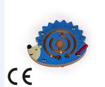 Montessori Ahşap Zeka Oyunları / w-Hedgehog Maze