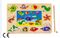 Montessori Ahşap Zeka Oyunları / w-Magnetic Fishing Puzzle1