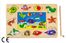 Montessori Ahşap Zeka Oyunları / w-Magnetic Fishing Puzzle2