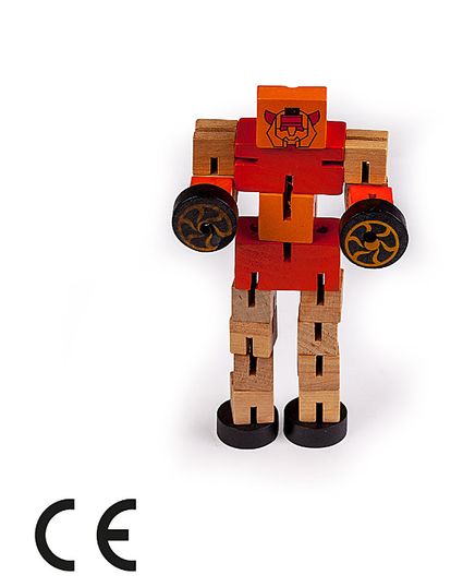 Montessori Ahşap Zeka Oyunları / w-Motion Robot 