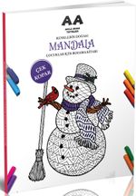 Mandala Renklerin Doğası Çocuklar İçin Boyama Kitabı