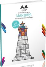 Mandala Renklerin Tutkusu Çocuklar İçin Boyama Kitabı