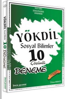 YÖKDİL Sosyal Bilimler 10 Çözümlü Deneme - Özkan Kırmızı
