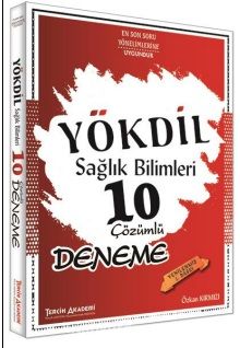 YÖKDİL  Sağlık Bilimleri 10 Çözümlü Deneme - Özkan Kırmızı