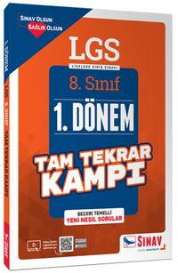 8. Sınıf LGS 1. Dönem Çözümlü Tam Tekrar Kampı