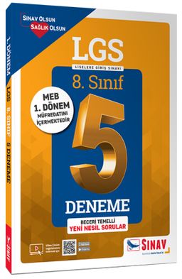 8. Sınıf 1. Dönem LGS Çözümlü 5 Deneme