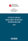 Uygulamalı Rekabet Hukuku Seminerleri 2019