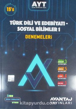 AYT 15'li Türk Dili ve Edebiyatı - Sosyal Bilimler 1 Denemeri