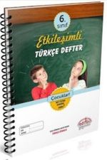 6. Sınıf Etkileşimli Türkçe Defter