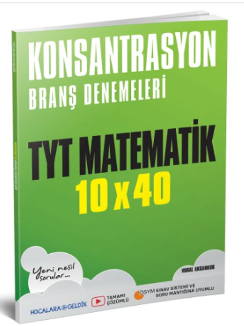 TYT Matematik - Konsantrasyon Branş Denemeleri