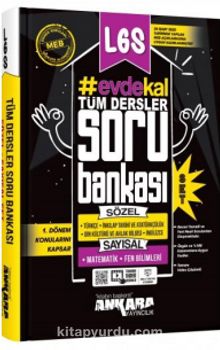 LGS 1. Dönem Evde Kal Sayısal + Sözel Soru Bankası Seti - Kolektif