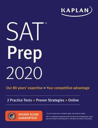 SAT Prep 2020 : 2 Practice Tests + Proven Strategies + Online