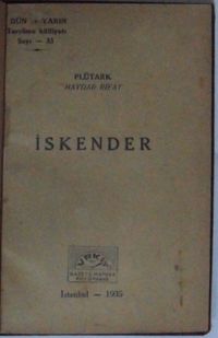 İskender Kod: 6-D-38
