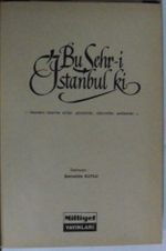 Bu Şehr-i İstanbul ki Kod: 6-D-39