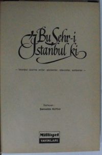 Bu Şehr-i İstanbul ki Kod: 6-D-39