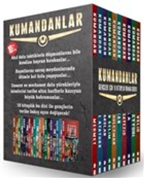 Kumandanlar Seti (10 Kitap Takım Kutulu)