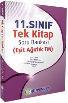 11. Sınıf Tek Kitap Soru Bankası Eşit Ağırlık (TM)