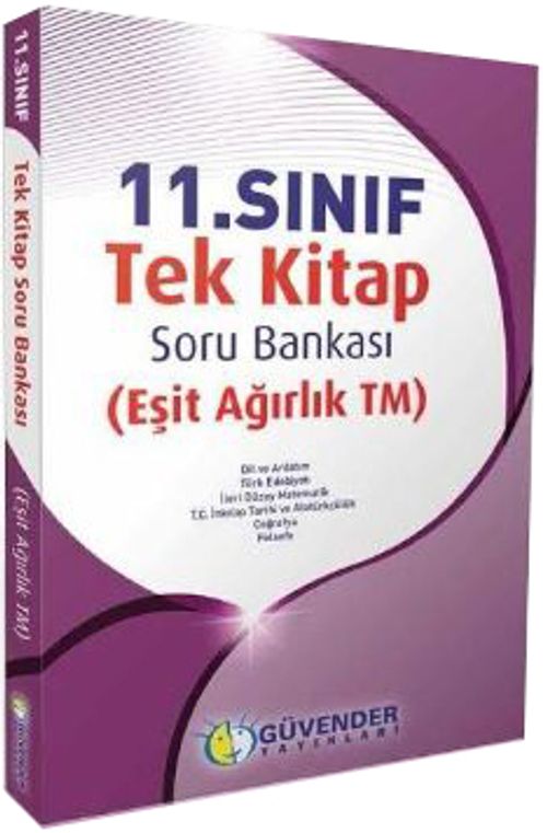 11. Sınıf Tek Kitap Soru Bankası Eşit Ağırlık (TM)