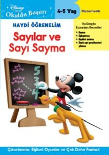 Disney Okulda Başarı Haydi Öğrenelim Sayılar ve Sayma 4-5 Yaş Mickey