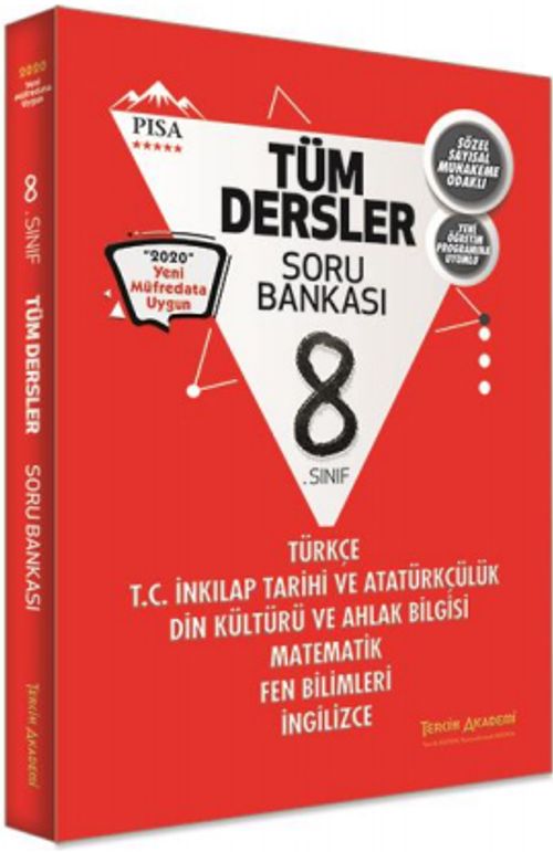 8. Sınıf Tüm Dersler Soru Bankası