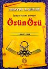 &Ouml;z&uuml;n &Ouml;z&uuml; & L&uuml;bb&uuml;'l-L&uuml;bb