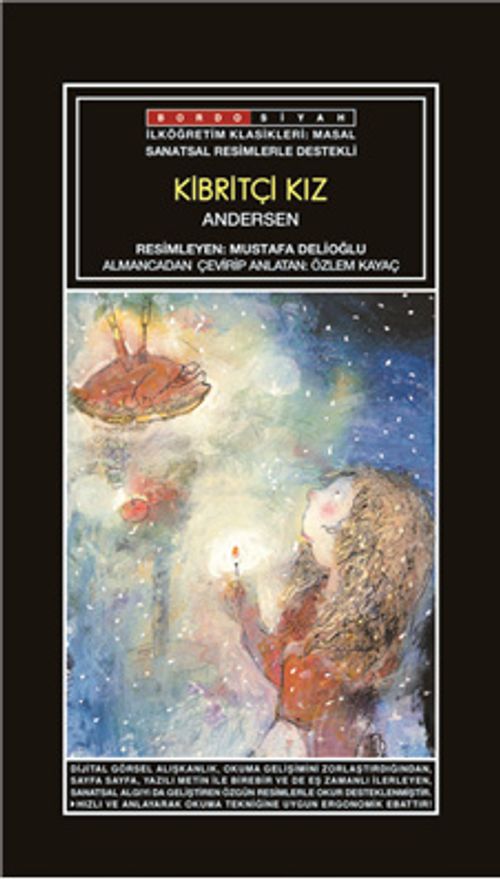Sanatsal Resimli Kibritçi Kız