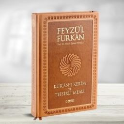 Feyzü'l Furkan Kur'an-ı Kerîm ve Tefsirli Meali (Büyük Boy - Mushaf ve Meal - Mıklepli) Taba