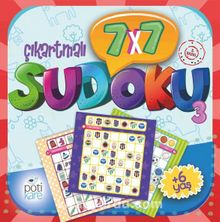 7x7 Çıkartmalı Sudoku 3 - Bilinmeyen Yazar