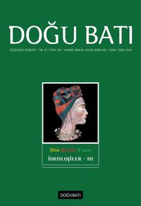 Doğu Batı Sayı: 30 Kasım, Aralık 2004, Ocak 2005 (Üç Aylık Düşünce Dergisi)