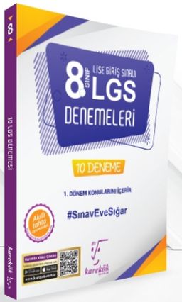 8. Sınıf LGS 10 Deneme (1.Dönem Konularını İçerir)