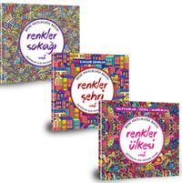 Büyükler İçin Boyama Kitabı Seti (3 Kitap)