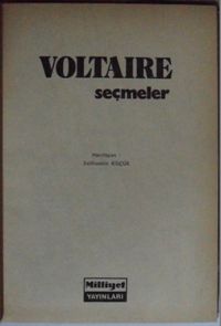 Voltaire-Seçmeler Kod: 6-D-46