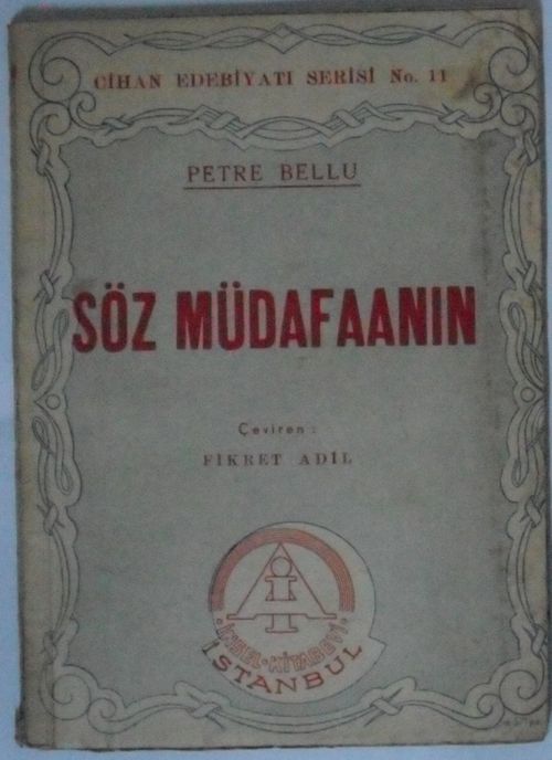 Söz Müdafaanın Kod: 11-E-26