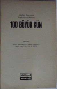 Çağlar Boyunca Toplumları Sarsan 100 Büyük Gün Kod: 10-H-34
