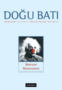 Doğu Batı Sayı: 10 Şubat, Mart, Nisan 2000 (Üç Aylık Düşünce Dergisi)