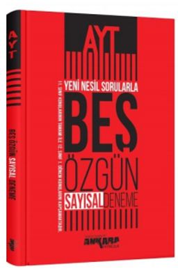 AYT Yeni Nesil Sorularla Sayısal 5 Özgün Deneme