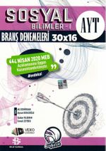AYT Sosyal Bilimler 1 30x16 Evdekal Özel Branş Denemeleri